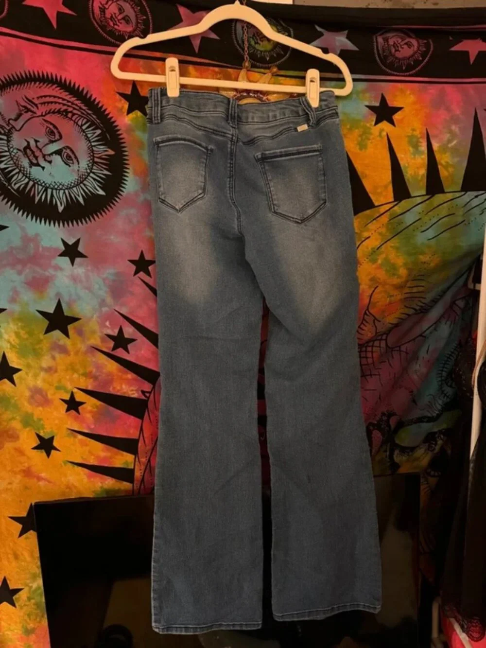 1822 Mid-Ride Blue Denim Bootcut Jeans